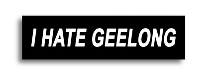 'I HATE ...' Footy Sticker