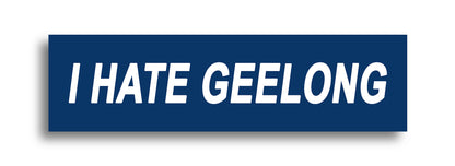 'I HATE ...' Footy Sticker