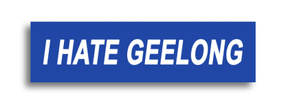 'I HATE ...' Footy Sticker