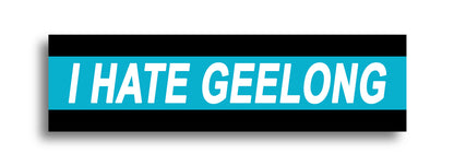 'I HATE ...' Footy Sticker