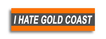 'I HATE ...' Footy Sticker