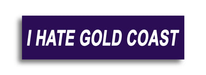 'I HATE ...' Footy Sticker