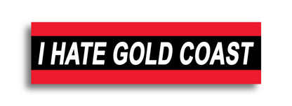 'I HATE ...' Footy Sticker