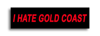 'I HATE ...' Footy Sticker