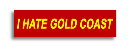 'I HATE ...' Footy Sticker