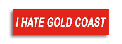 'I HATE ...' Footy Sticker