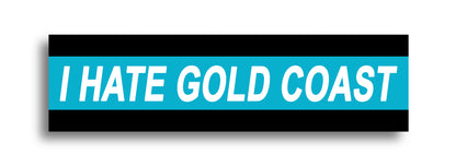 'I HATE ...' Footy Sticker