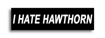'I HATE ...' Footy Sticker