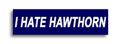 'I HATE ...' Footy Sticker