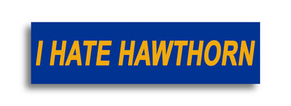 'I HATE ...' Footy Sticker