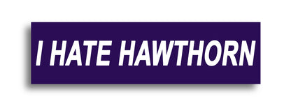 'I HATE ...' Footy Sticker