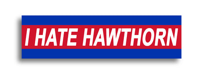 'I HATE ...' Footy Sticker