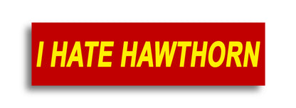 'I HATE ...' Footy Sticker