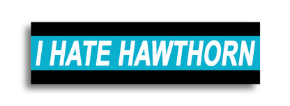 'I HATE ...' Footy Sticker