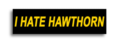 'I HATE ...' Footy Sticker