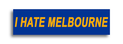 'I HATE ...' Footy Sticker