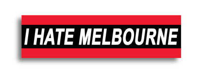 'I HATE ...' Footy Sticker
