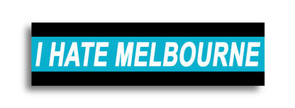'I HATE ...' Footy Sticker