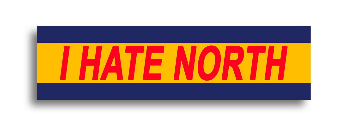 'I HATE ...' Footy Sticker