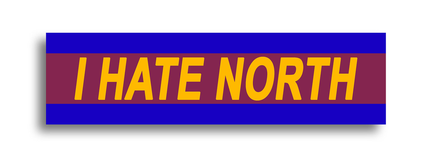 'I HATE ...' Footy Sticker