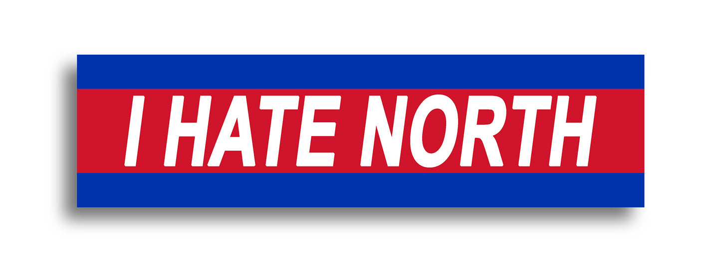 'I HATE ...' Footy Sticker