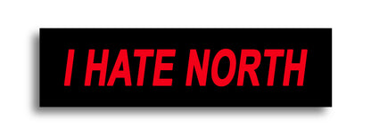 'I HATE ...' Footy Sticker