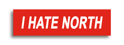 'I HATE ...' Footy Sticker