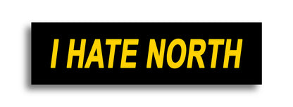 'I HATE ...' Footy Sticker