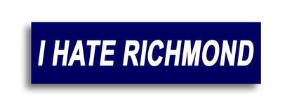 'I HATE ...' Footy Sticker