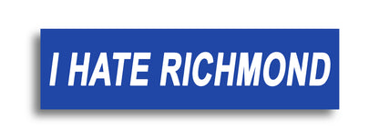 'I HATE ...' Footy Sticker