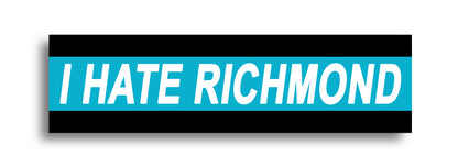 'I HATE ...' Footy Sticker