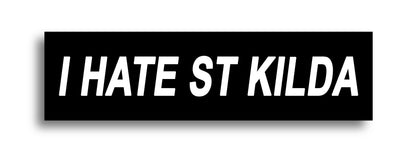 'I HATE ...' Footy Sticker