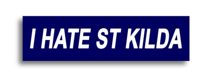 'I HATE ...' Footy Sticker