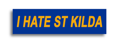 'I HATE ...' Footy Sticker