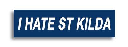 'I HATE ...' Footy Sticker