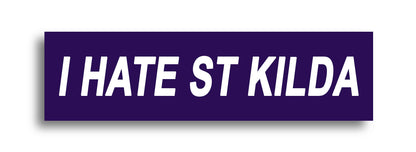 'I HATE ...' Footy Sticker