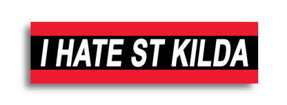 'I HATE ...' Footy Sticker