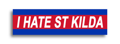 'I HATE ...' Footy Sticker