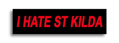 'I HATE ...' Footy Sticker
