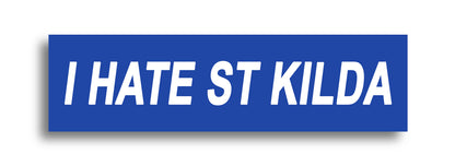 'I HATE ...' Footy Sticker