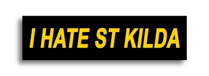 'I HATE ...' Footy Sticker