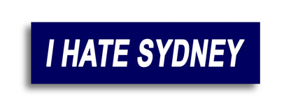 'I HATE ...' Footy Sticker