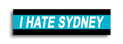 'I HATE ...' Footy Sticker