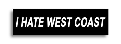 'I HATE ...' Footy Sticker