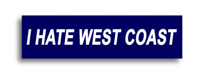 'I HATE ...' Footy Sticker