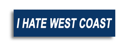 'I HATE ...' Footy Sticker