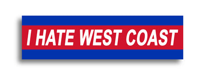 'I HATE ...' Footy Sticker