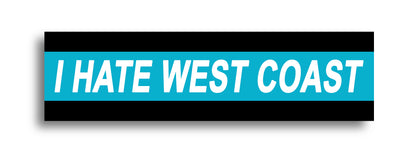 'I HATE ...' Footy Sticker