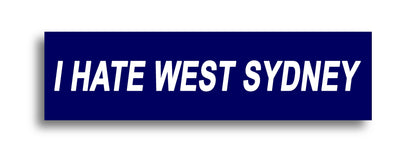 'I HATE ...' Footy Sticker
