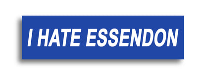 'I HATE ...' Footy Sticker